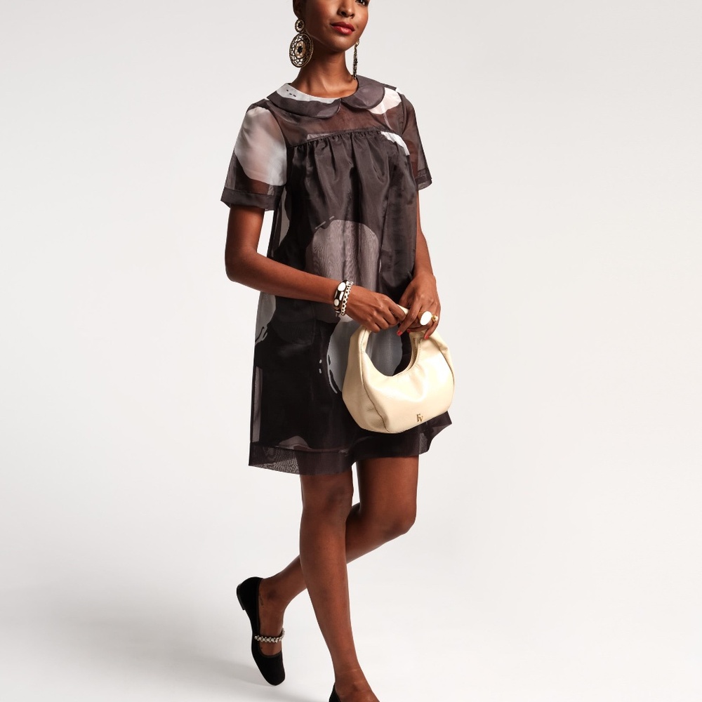 France’s Valentine Darla Babydoll Dress Cruella Dot  from designer brand 3X